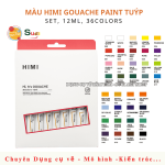 Gouache Himi tuýp -36 màu