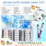 Bộ 18màu nước-Sunway