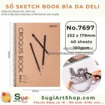 7697- SỔ B5- CROQUIS