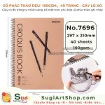 7696- SỔ A4- CROQUIS