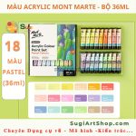 18 màu pastel x 36m