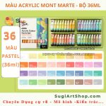 36 màu pastel x 36ml
