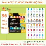36 màu Nhũ x 36ml