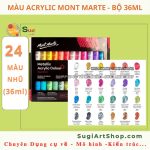 24 màu Nhũ x 36ml
