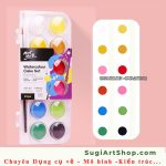 12 màu + cọ -H.trắng