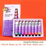 Fluro Acrylic 8 màux18ml