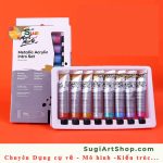 Bộ nhũ 8 màu X 18ml