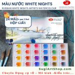 24 màu pan-Hộp GIẤY