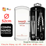 MAPED COMPA ĐEN~50CM